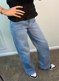 High Rise Wide Leg Jeans