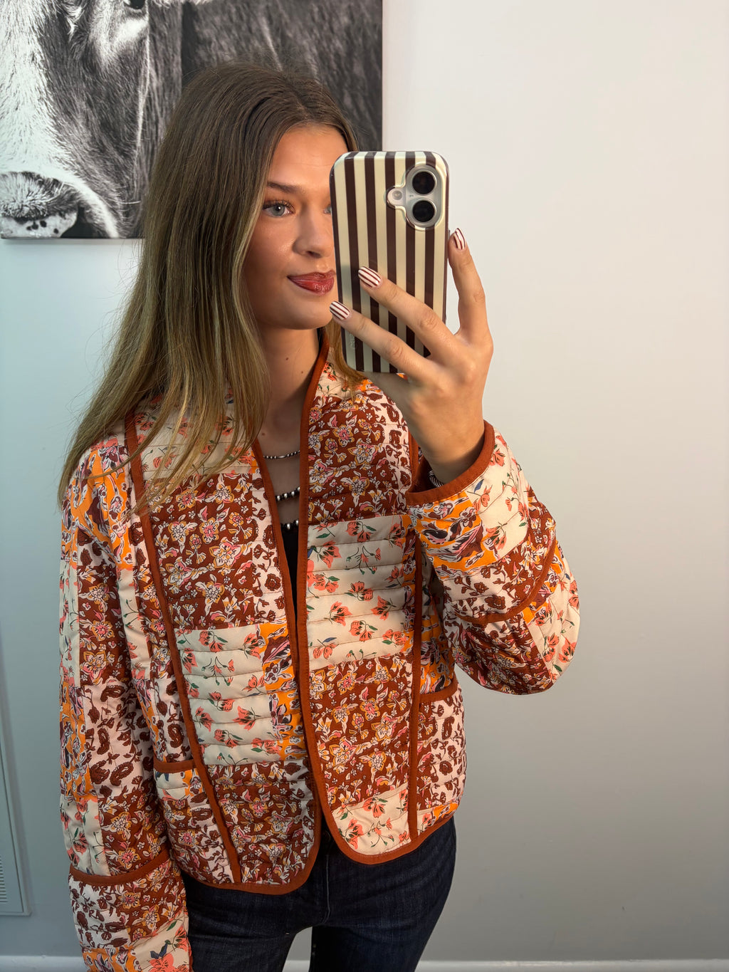 Patchwork Fall Jacket